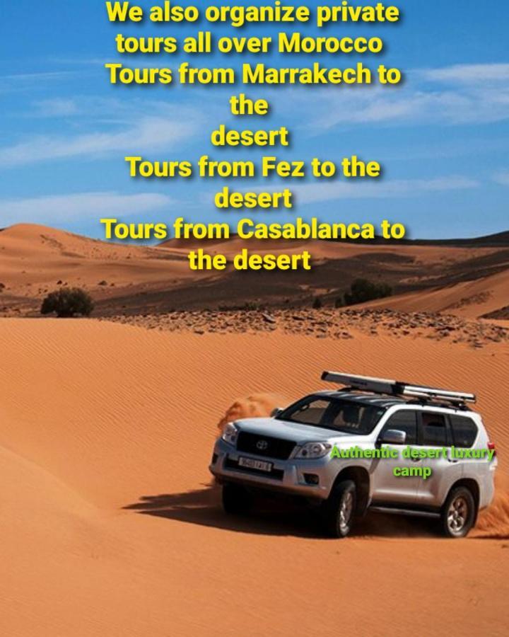 Authentic Desert Luxury Camp Merzouga Buitenkant foto